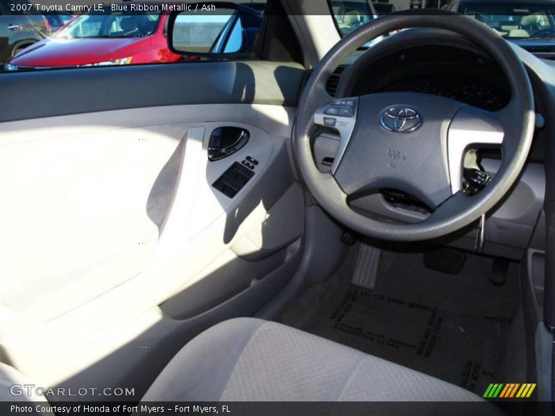 Blue Ribbon Metallic / Ash 2007 Toyota Camry LE