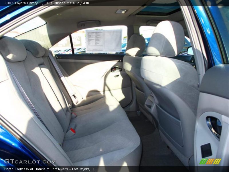 Blue Ribbon Metallic / Ash 2007 Toyota Camry LE