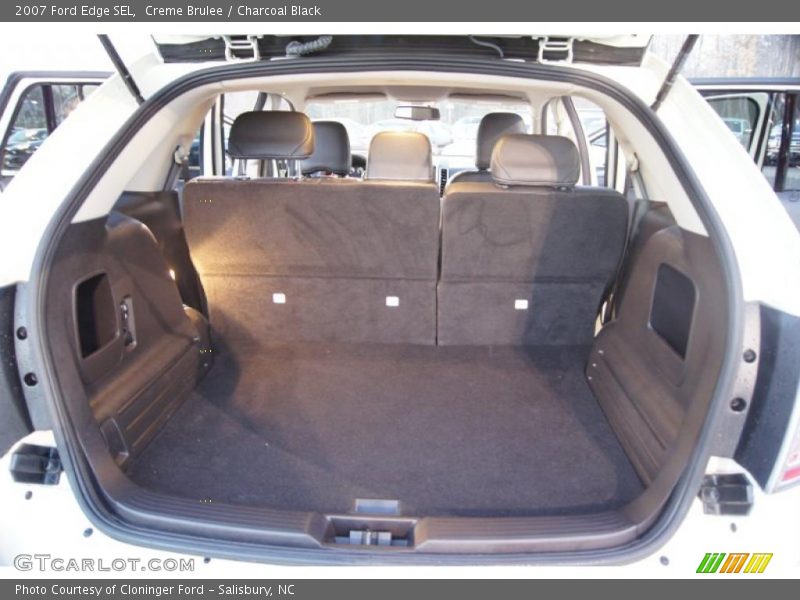Creme Brulee / Charcoal Black 2007 Ford Edge SEL