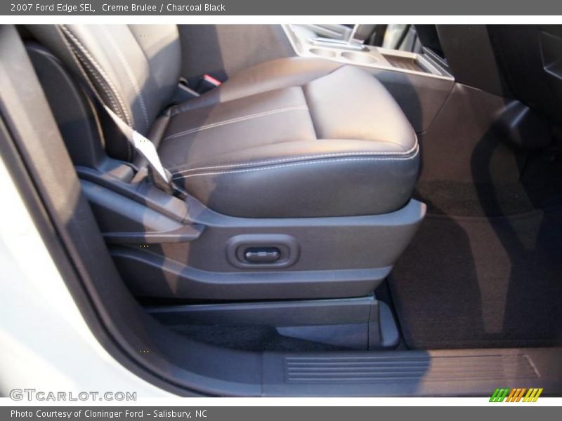 Creme Brulee / Charcoal Black 2007 Ford Edge SEL