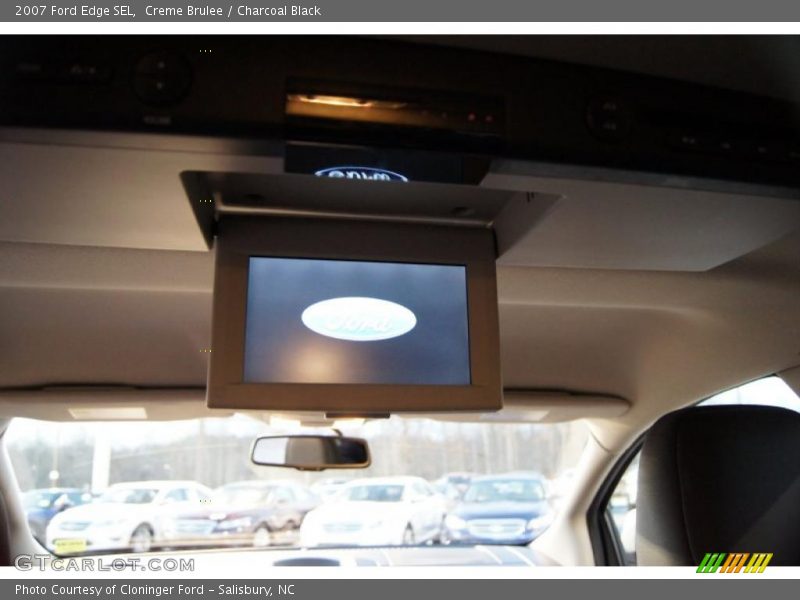 Creme Brulee / Charcoal Black 2007 Ford Edge SEL