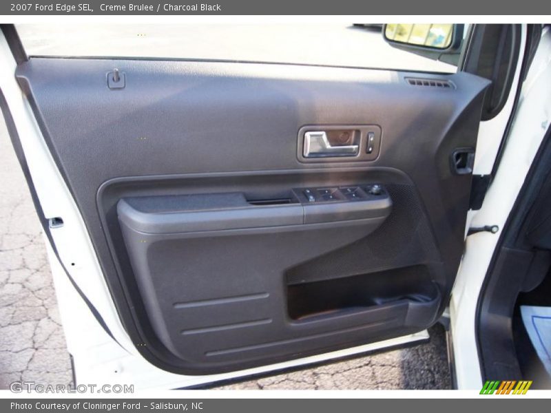 Creme Brulee / Charcoal Black 2007 Ford Edge SEL