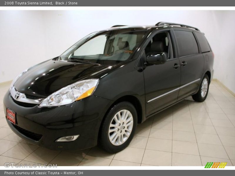 Black / Stone 2008 Toyota Sienna Limited