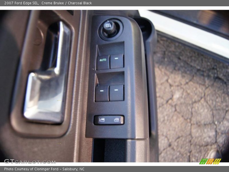 Creme Brulee / Charcoal Black 2007 Ford Edge SEL