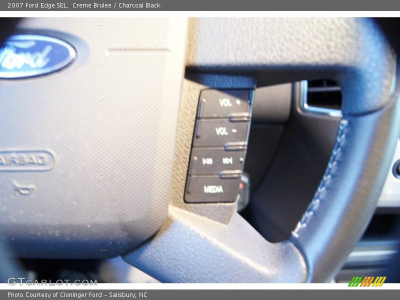 Creme Brulee / Charcoal Black 2007 Ford Edge SEL