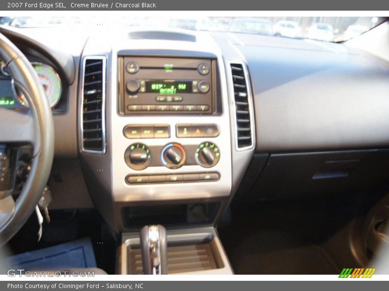 Creme Brulee / Charcoal Black 2007 Ford Edge SEL