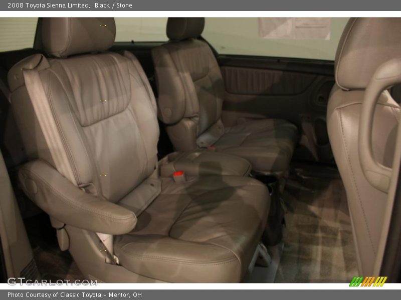 Black / Stone 2008 Toyota Sienna Limited