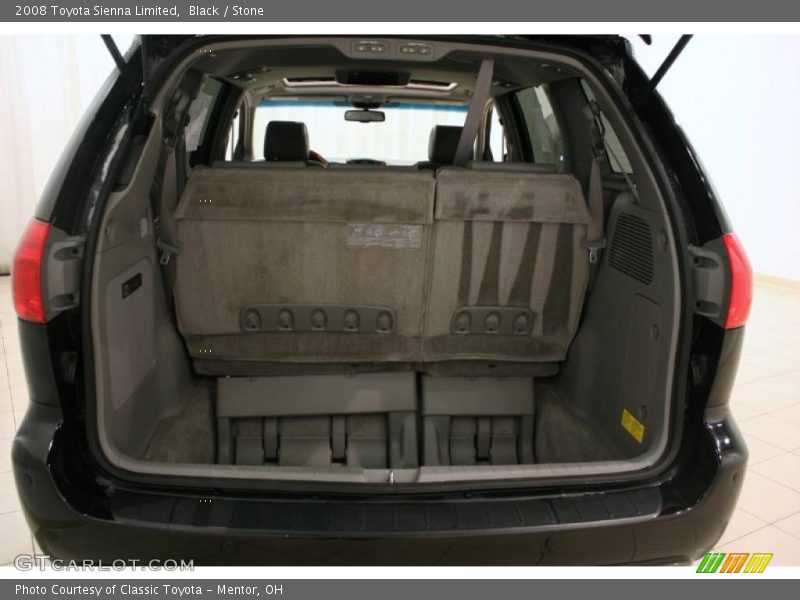 Black / Stone 2008 Toyota Sienna Limited