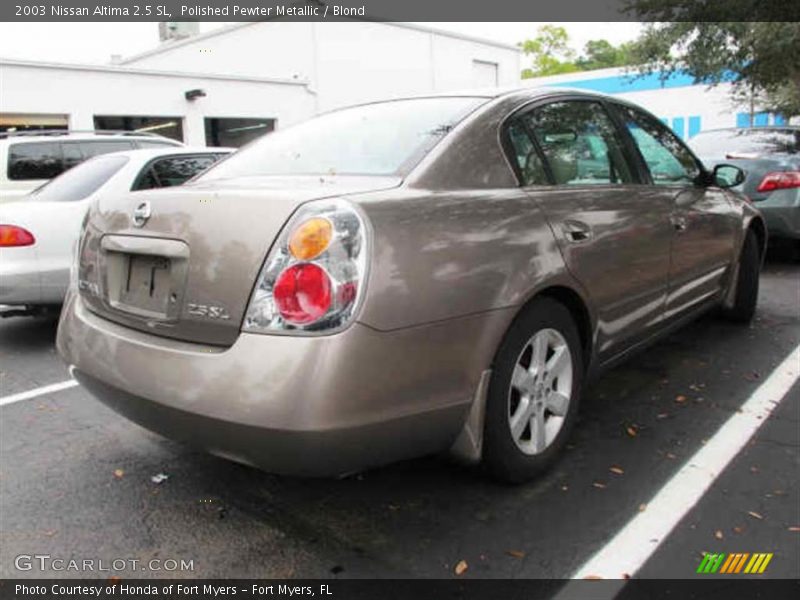 Polished Pewter Metallic / Blond 2003 Nissan Altima 2.5 SL