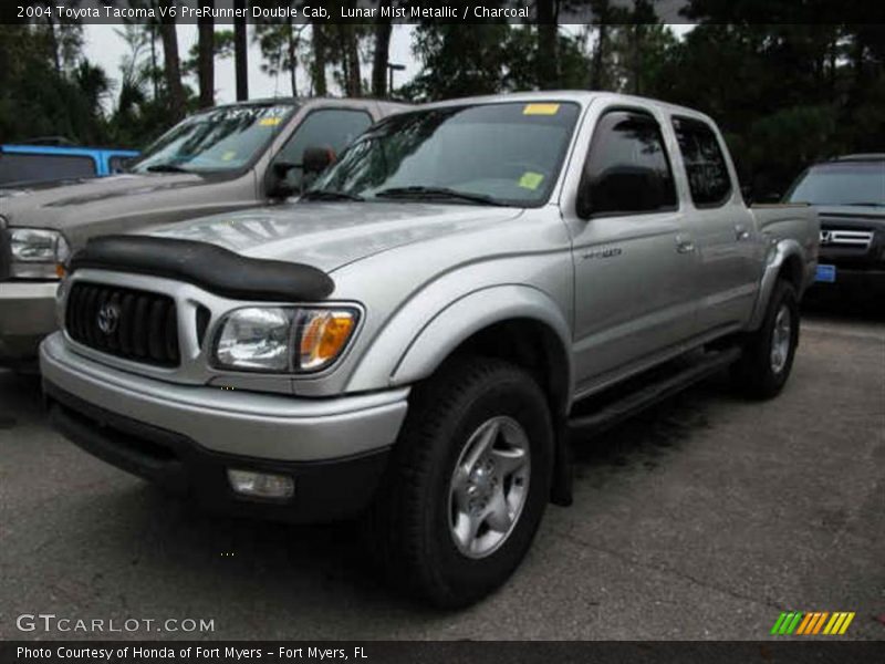 Lunar Mist Metallic / Charcoal 2004 Toyota Tacoma V6 PreRunner Double Cab