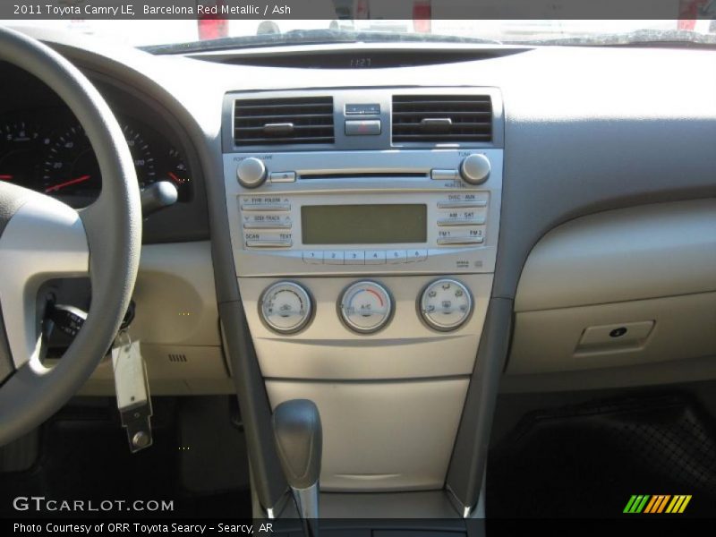 Barcelona Red Metallic / Ash 2011 Toyota Camry LE