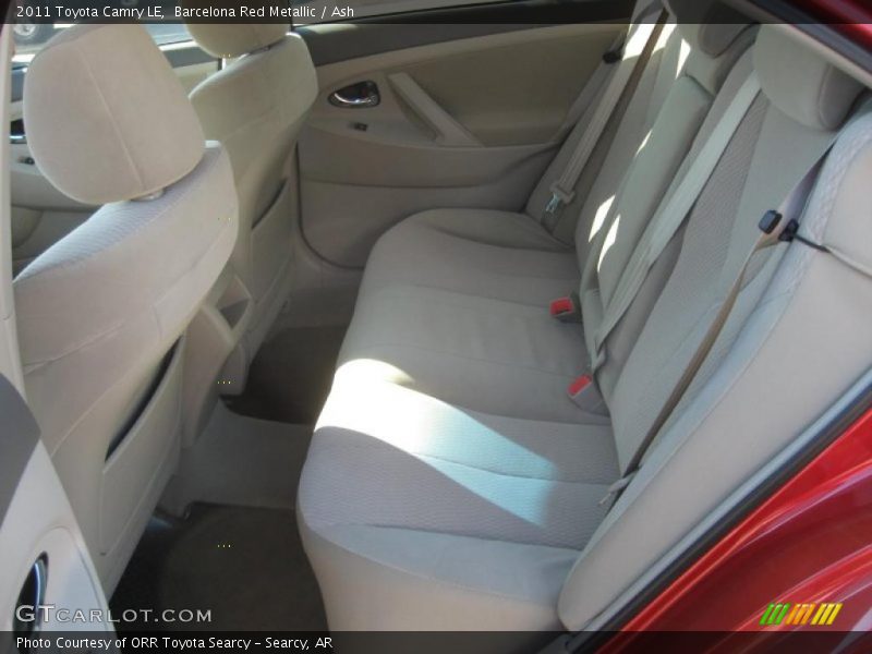 Barcelona Red Metallic / Ash 2011 Toyota Camry LE