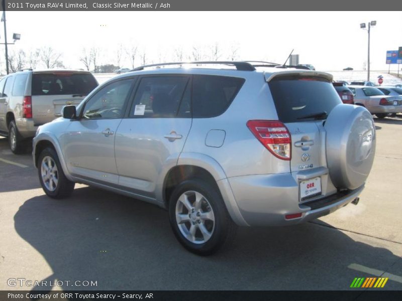 Classic Silver Metallic / Ash 2011 Toyota RAV4 Limited