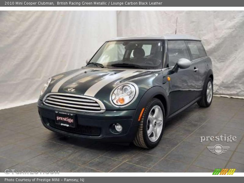 British Racing Green Metallic / Lounge Carbon Black Leather 2010 Mini Cooper Clubman