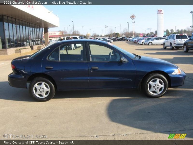  2002 Cavalier Sedan Indigo Blue Metallic