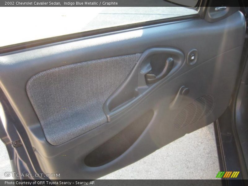 Indigo Blue Metallic / Graphite 2002 Chevrolet Cavalier Sedan