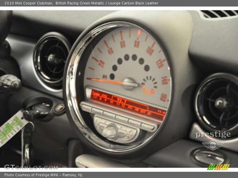 British Racing Green Metallic / Lounge Carbon Black Leather 2010 Mini Cooper Clubman