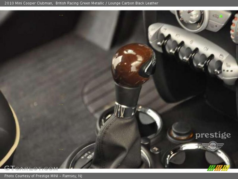 British Racing Green Metallic / Lounge Carbon Black Leather 2010 Mini Cooper Clubman