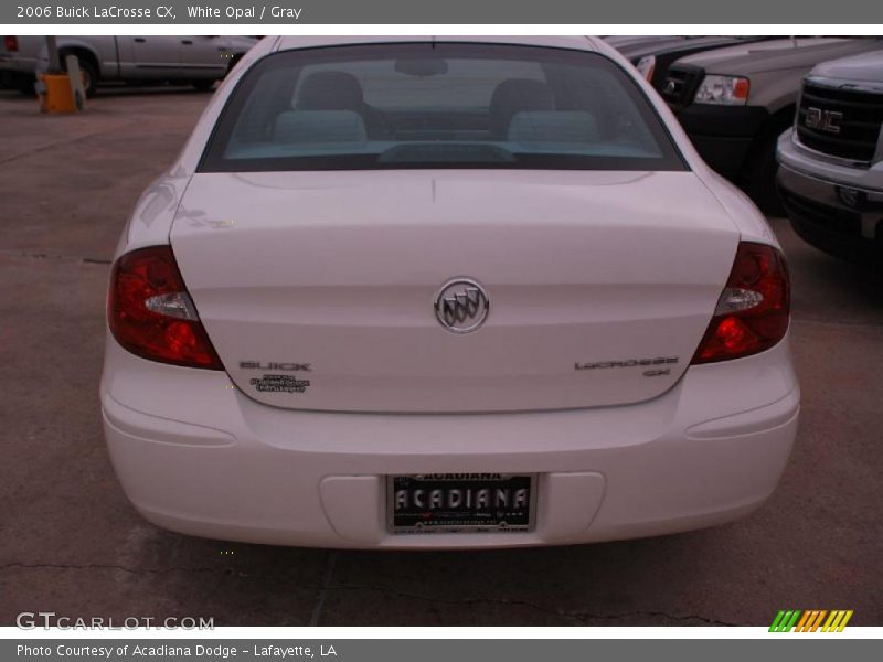 White Opal / Gray 2006 Buick LaCrosse CX