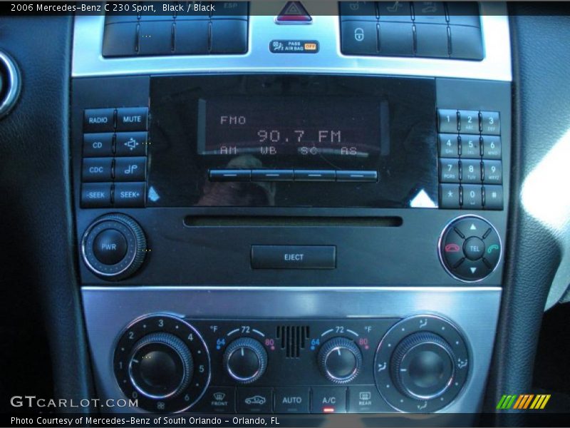 Black / Black 2006 Mercedes-Benz C 230 Sport