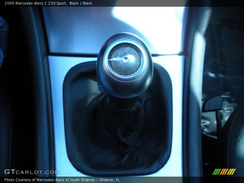 Black / Black 2006 Mercedes-Benz C 230 Sport