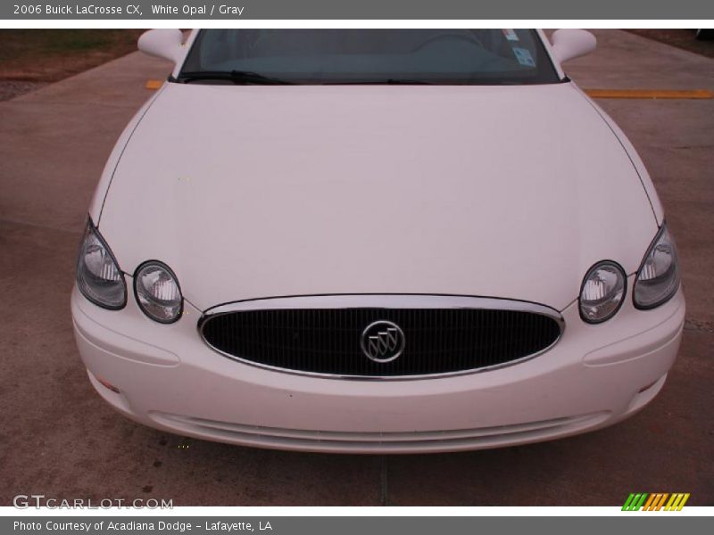 White Opal / Gray 2006 Buick LaCrosse CX