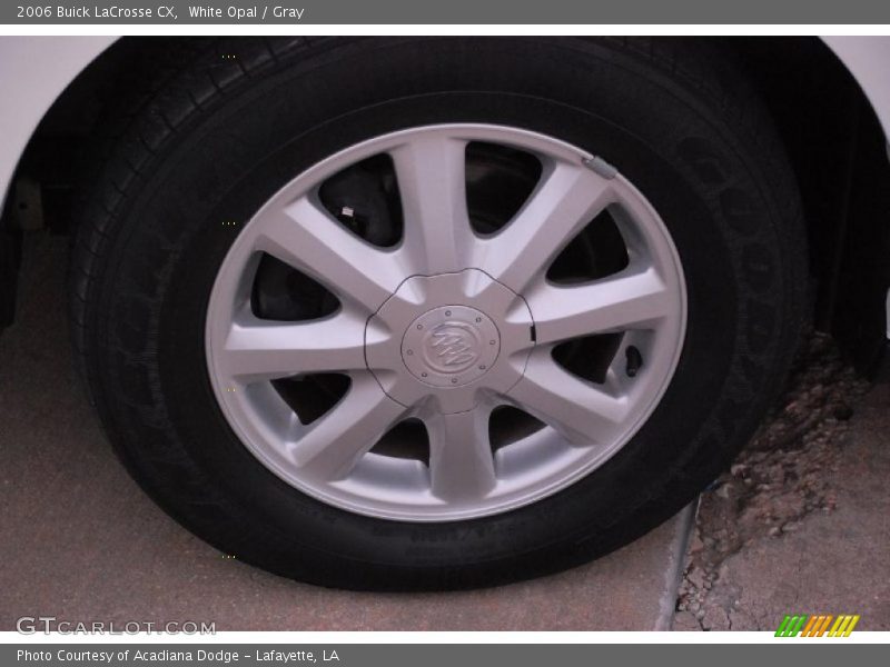 White Opal / Gray 2006 Buick LaCrosse CX