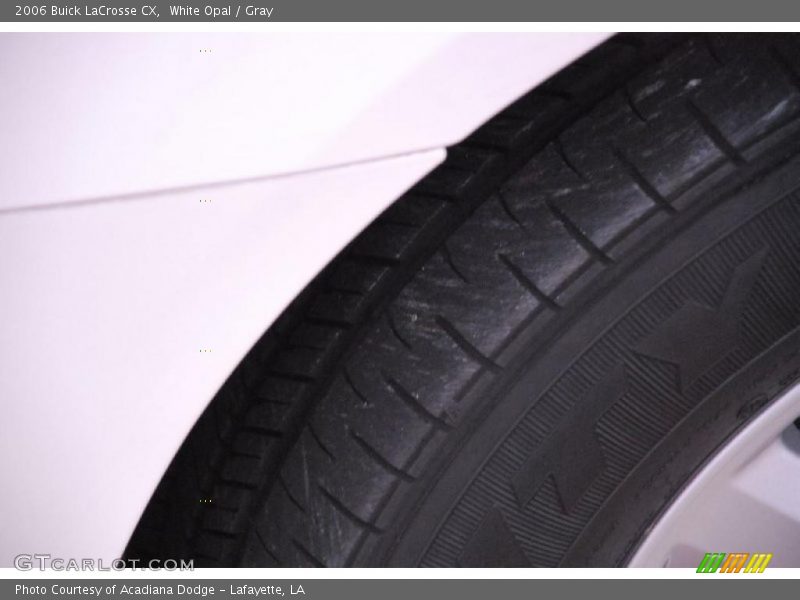 White Opal / Gray 2006 Buick LaCrosse CX