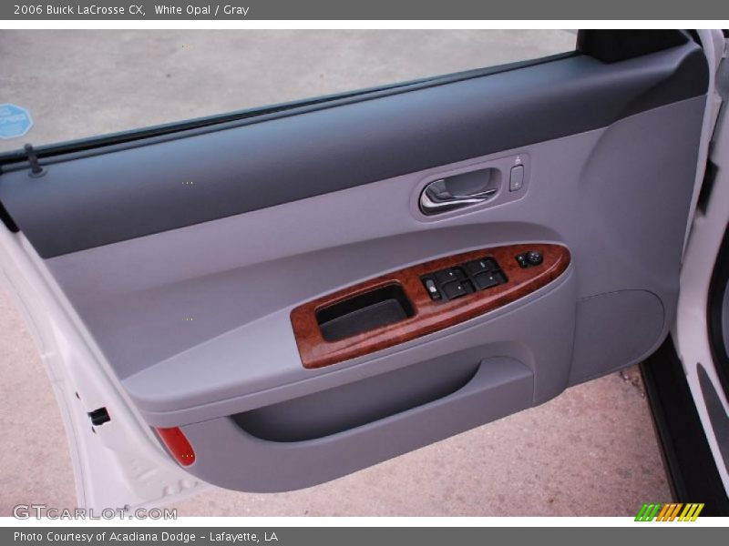 White Opal / Gray 2006 Buick LaCrosse CX