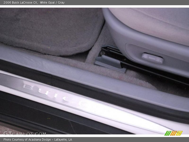White Opal / Gray 2006 Buick LaCrosse CX
