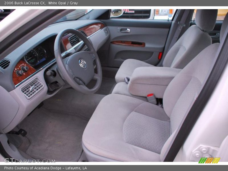 White Opal / Gray 2006 Buick LaCrosse CX