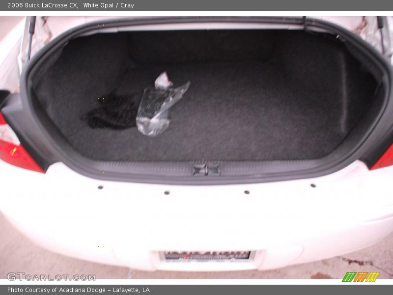 White Opal / Gray 2006 Buick LaCrosse CX