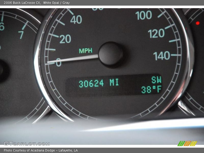 White Opal / Gray 2006 Buick LaCrosse CX