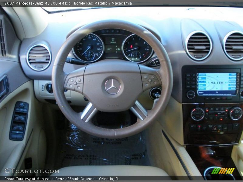  2007 ML 500 4Matic Steering Wheel