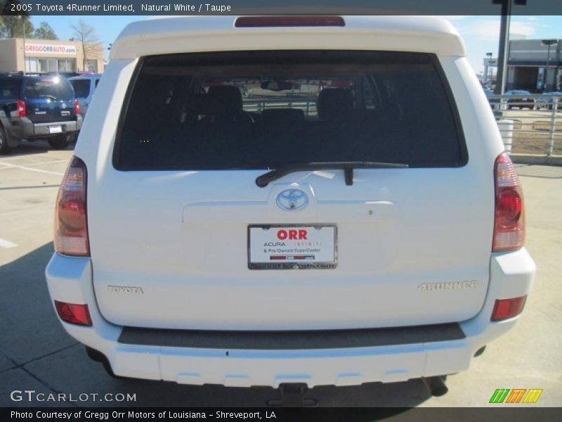 Natural White / Taupe 2005 Toyota 4Runner Limited