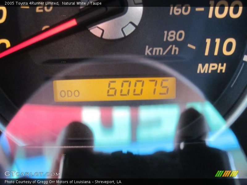 Natural White / Taupe 2005 Toyota 4Runner Limited