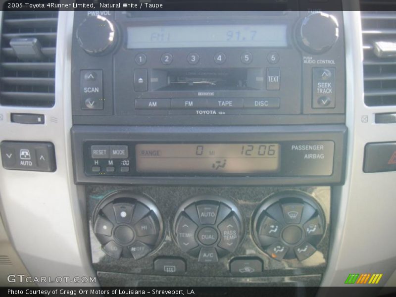 Natural White / Taupe 2005 Toyota 4Runner Limited