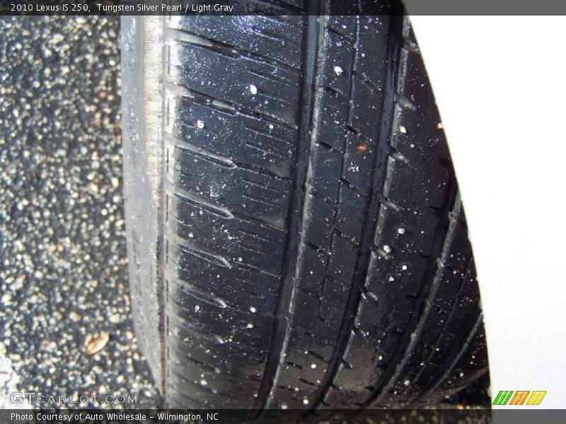 Tungsten Silver Pearl / Light Gray 2010 Lexus IS 250