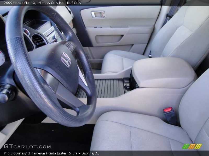  2009 Pilot LX Gray Interior