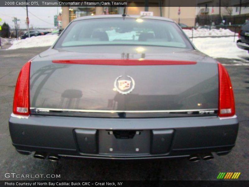 Titanium Chromaflair / Titanium/Dark Titanium 2008 Cadillac DTS