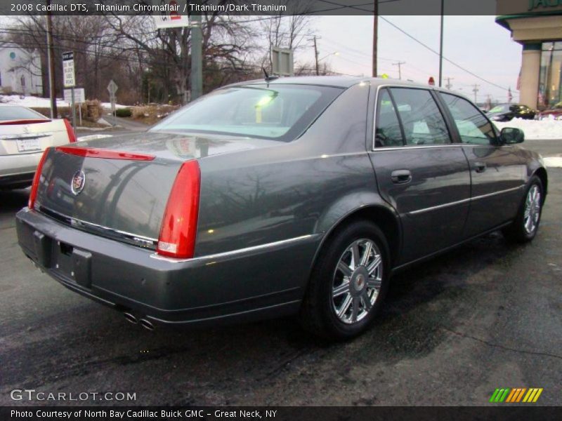 Titanium Chromaflair / Titanium/Dark Titanium 2008 Cadillac DTS