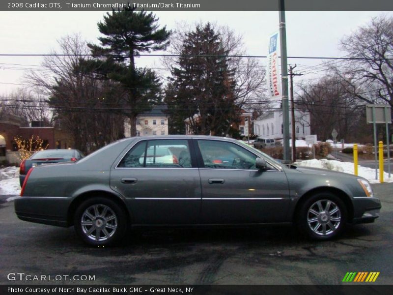 Titanium Chromaflair / Titanium/Dark Titanium 2008 Cadillac DTS