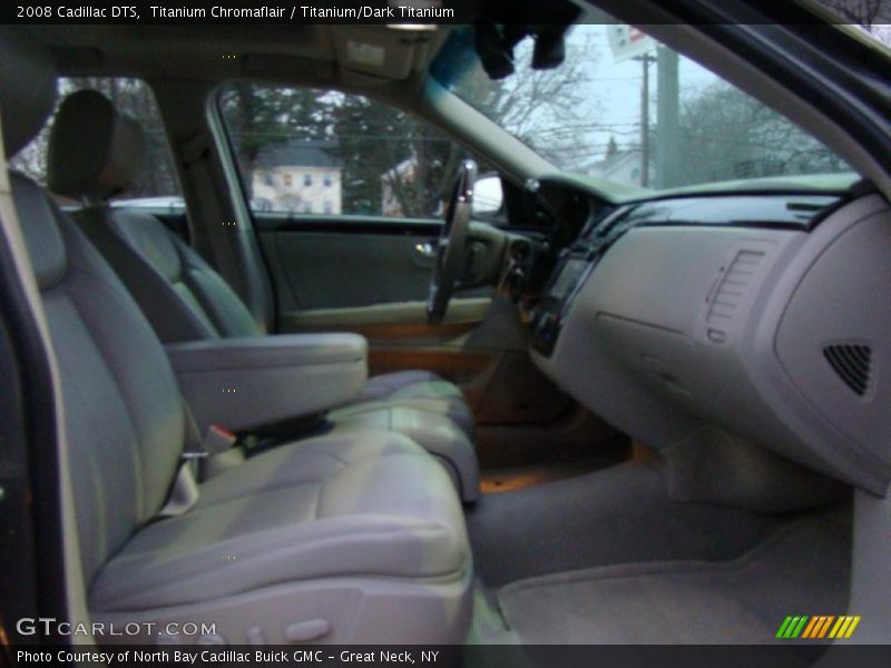 Titanium Chromaflair / Titanium/Dark Titanium 2008 Cadillac DTS