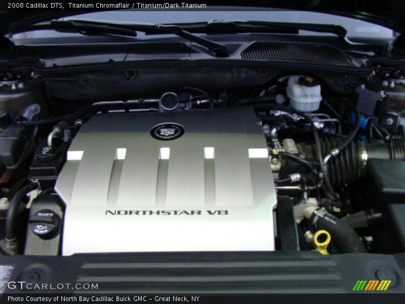 Titanium Chromaflair / Titanium/Dark Titanium 2008 Cadillac DTS