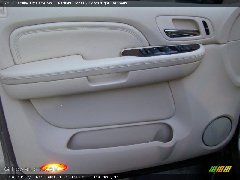 Radiant Bronze / Cocoa/Light Cashmere 2007 Cadillac Escalade AWD