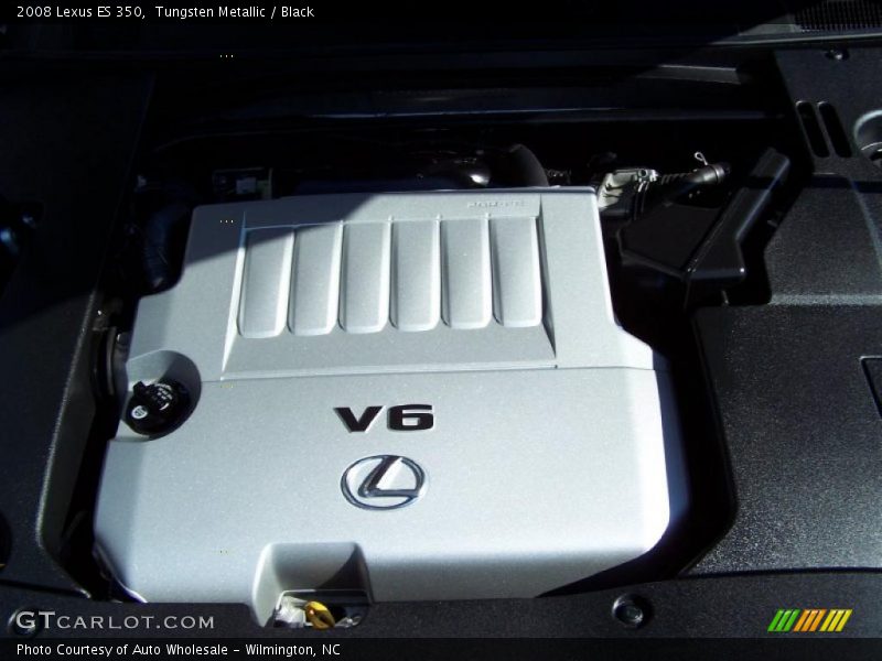 Tungsten Metallic / Black 2008 Lexus ES 350