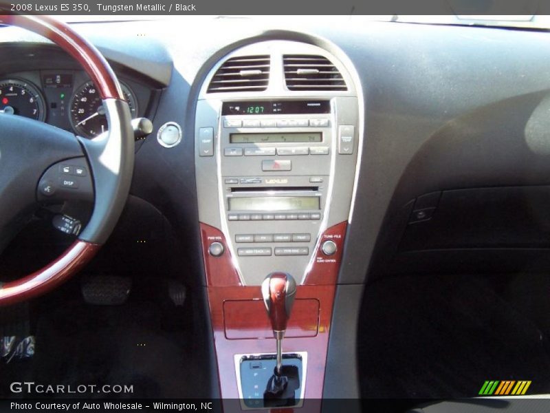 Tungsten Metallic / Black 2008 Lexus ES 350