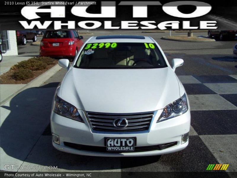 Starfire White Pearl / Parchment 2010 Lexus ES 350