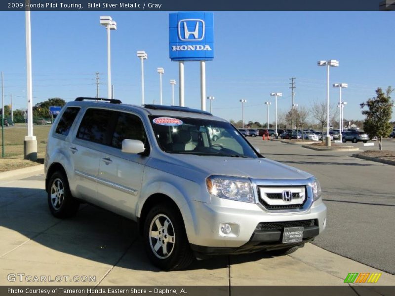 Billet Silver Metallic / Gray 2009 Honda Pilot Touring