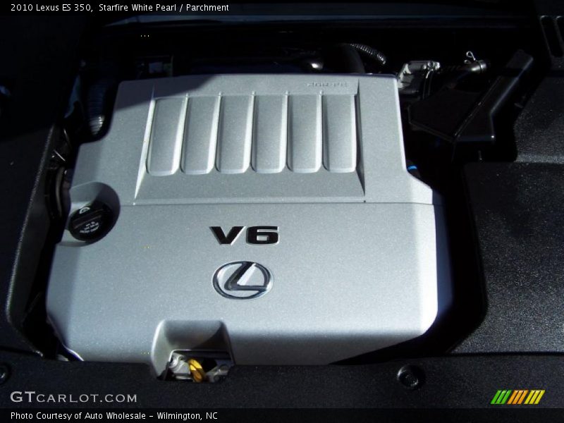 Starfire White Pearl / Parchment 2010 Lexus ES 350